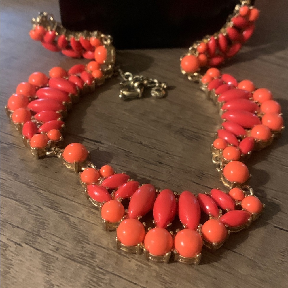 Elegant Coral Necklace